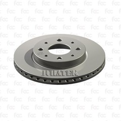 Brake Disc Rotors For Fiat 500 08-, Panda 03-, Ford Ka 08- Front Juratek FIA105