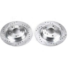 PowerStop Disc Brake Rotor Set – Fits Honda S2000 2000-2009 PowerStop Evolution