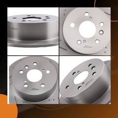 Rear Brake Rotors Kit for Lexus ES350 2007-2012 Toyota Avalon 2008-2012 S31433