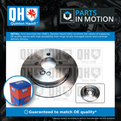 2x Brake Discs Pair Solid fits MINI ONE R56 1.6 Rear 10 to 13 N16B16A 259mm Set