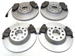 SKODA SUPERB 2015-2019 FRONT & REAR BRAKE DISCS AND PADS (CHECK DISC SIZES)