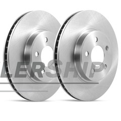 New Front Disc Rotors For Chrysler 300 Dodge Challenger Charger Magnum 53022
