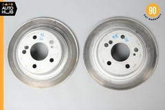 90-95 Mercedes R129 SL500 300SL Rear Brake Rotors Disc Left and Right Set OEM