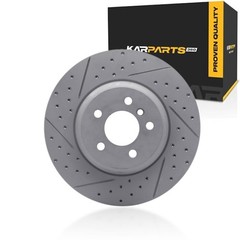 For BMW 640i xDrive 2014-2018 Brake Rotor Front | 75 mm. Center Hole Diameter