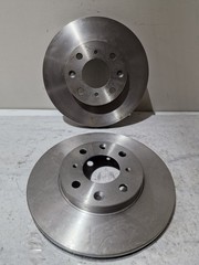 Front Brake Discs 2 Pieces Pair 240mm Diameter Vented By Eicher 104600259