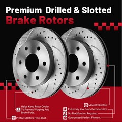 Rear Disc Rotors Brake Pads for 2007 – 2017 Ford Expedition Lincoln Navigator