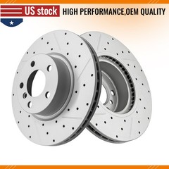 328mm Front Disc Brake Rotors Set for 2011 – 2018 BMW X3 X4