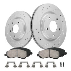 Front Rear Rotors Brakes Pads For 2007-2014 2015 2016 2017 Jeep Patriot Compass