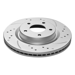 Front & Rear Drilled Slotted Rotors + Pads for 2013-2019 2020-2023 Nissan Altima
