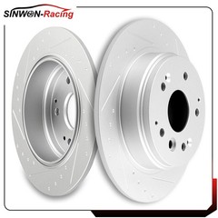 Fits 2004 – 2008 ACURA TL 2003 – 2011 HONDA ELEMENT 2x Rear Brake Rotors