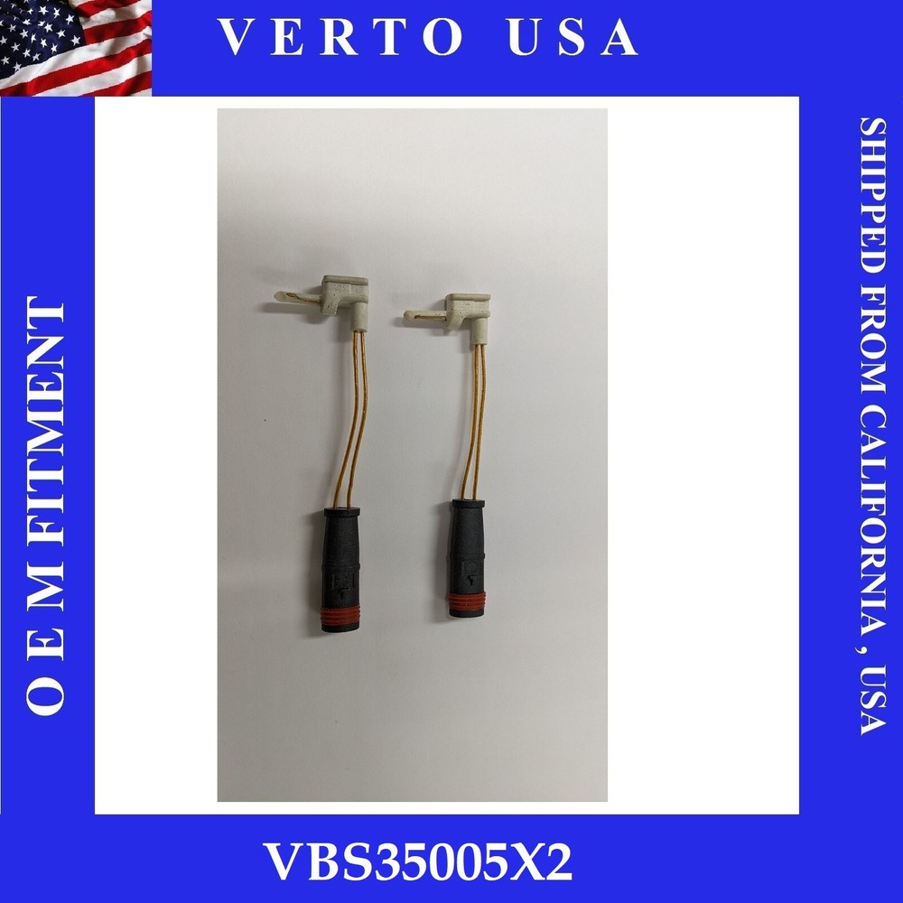 Verto USA Brake Pad Sensor Wire Fit Mercedes Benz , VBS35005 2 Units