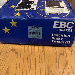 Disc Brake Rotor-Ultimax OE Style Disc Kit Front EBC New RK7709