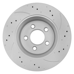 Front Rear DRILLED Rotors + Brake Pads for 2008 – 2012 Dodge Nitro Jeep Liberty