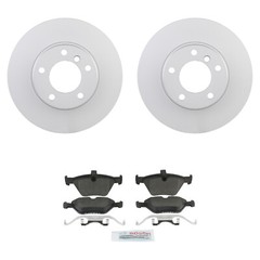 Bosch Front 296mm Rotors Blue Semi-Met Disc Brake Pad Kit For E39 528i 1997
