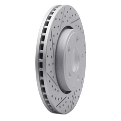 For Jeep Grand Cherokee 2011-2021 Rotor Set Passenger Side | Drilled and Slotted