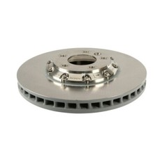 SHW Performance Front Driver Left 380mm Disc Brake Rotor For Porsche Cayenne V8