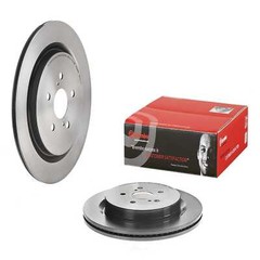 Disc Brake Rotor-Premium UV Coated OE Equivalent Rotor Brembo 09.E031.11