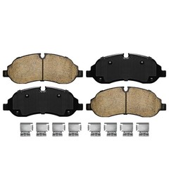 Front Disc Brake Rotors Ceramic Brake Pads Kit for 2020-2024 Ford Transit-350 HD