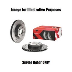 Brembo 09.5673.1X Brake Rotor Front (260mm) 26310AC06A