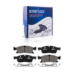 5-Lug Front & Rear Brake Pads Rotors for 2011-2020 Dodge Durango