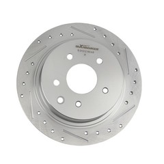292 mm Rear Drilled&Slotted Brake Rotors For Nissan Juke 2011-17/ Sentra 2007-09