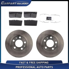 Front OE Brake Rotors + Brake Pads Kit for 1975 Volvo 242 244 245 2.0L