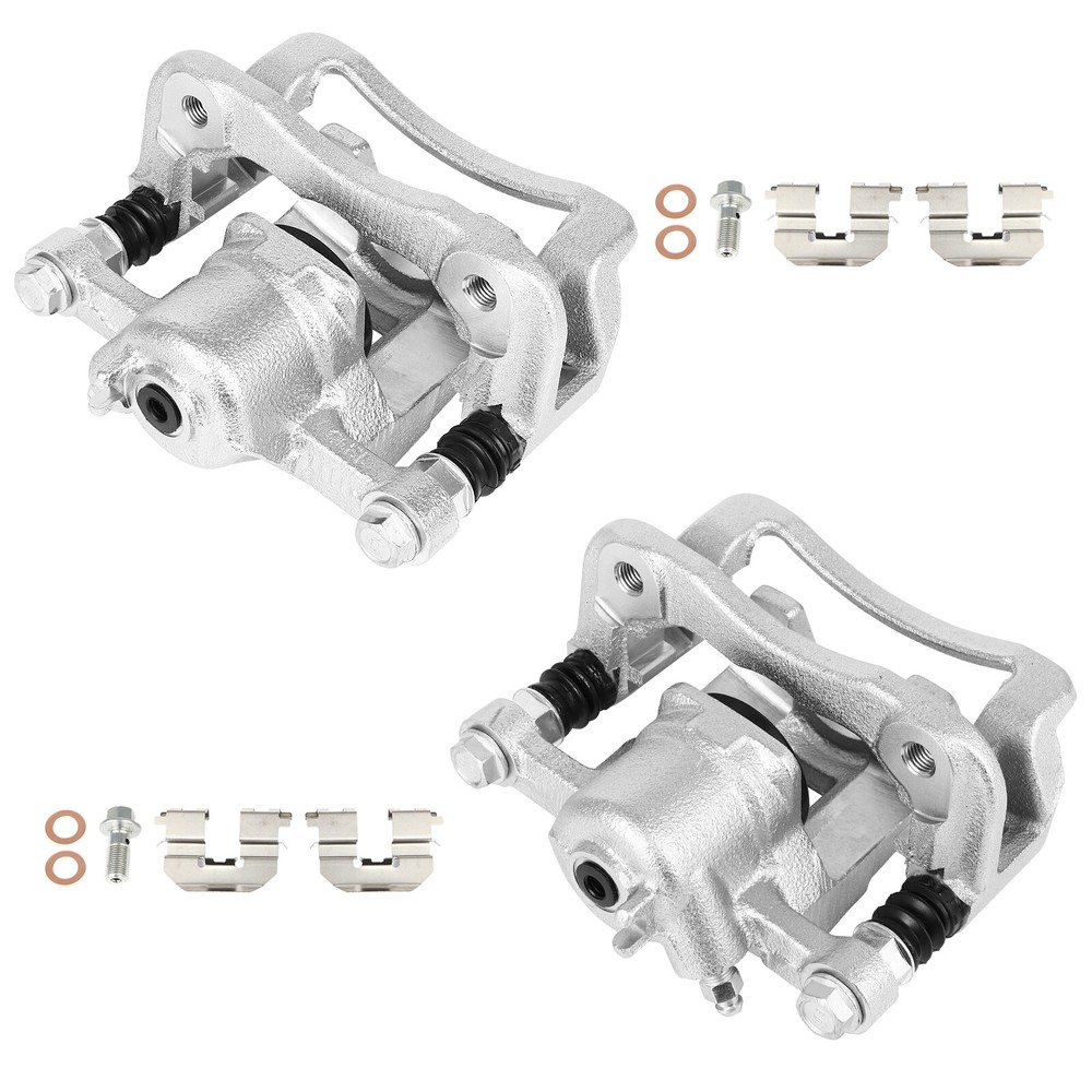 Rear Brake Calipers With Bracket For 2008 2009 2010 Hyundai Sonata