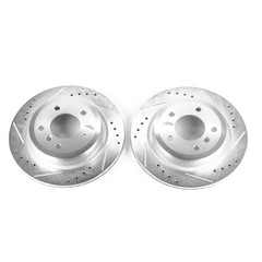 EBR1229XPR Powerstop 2-Wheel Set Brake Discs Rear for BMW Z4 2009-2016