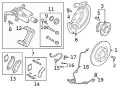Genuine Mazda Disc Brake Rotor D10E-26-251