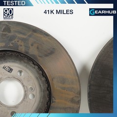 15-20 Mercedes W213 C300 E300 E53 AMG RWD Rear Brake Rotors Disc Set OEM 41K