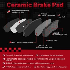 Rear Disc Rotors Brake Pads for 2007 – 2017 Ford Expedition Lincoln Navigator