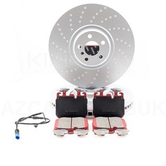 FITS BMW 740Le G11 G12 M SPORT FRONT BRAKE DISCS PERFORMANCE PADS SENSOR 395mm