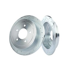 Brake Discs 4-Wheel Set Front & Rear 4WD for F150 Truck Ford F-150 2000-2003