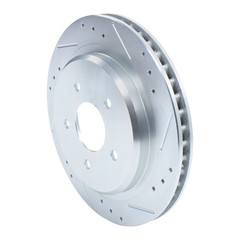 Rear Drilled Brake Rotors and Pads S-12162061 For Chevrolet Corvette 1997-04