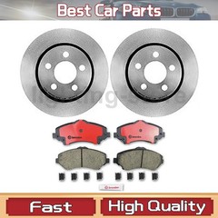 Front Brake Pads and Disc Rotors set Fits Dodge Nitro 4.0L 3.7L