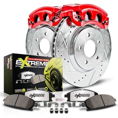 KC1437-26 Powerstop Brake Disc and Caliper Kits 2-Wheel Set Front for Chevy