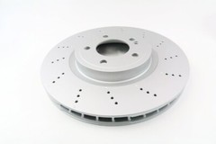 Mercedes G63 Amg rear brake pads & disc rotors TopEuro 1358