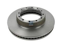 Brake disc DT Spare Parts 6.61015 Brake disc D 400 mm 12 bores b 12,5 mm P 197