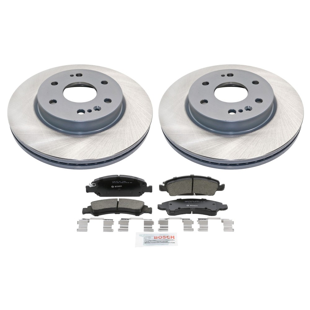 DuraGo Front Rotors Bosch QuietCast Disc Brake Pads Kit For Sierra 1500 Limited