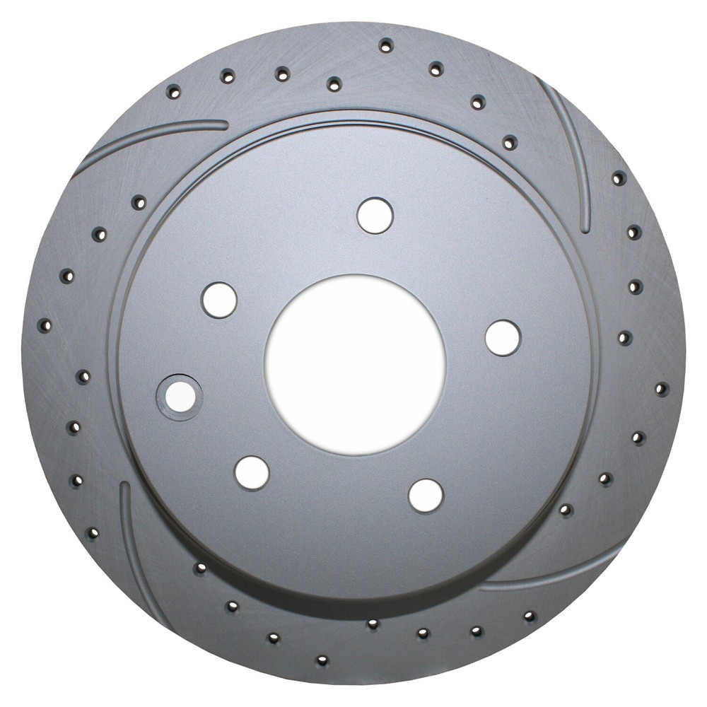 Bison Performance Rear Drilled Coated 291.5mm Brake Disc for Altima Juke Sentra