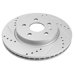 TRQ Front Rear Ceramic Pads & Performance Brake Rotor Kit w/ Chemicals
