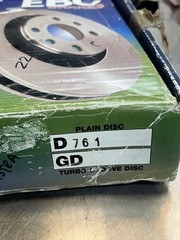 Vauxhall / Opel Astra F Rear Brake Discs (Pair) D761 – New Old Stock NOS