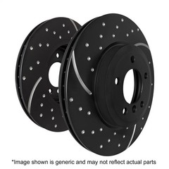 EBC Disc Brake Rotor Set – Front GD Rotors 95 thru 99 Fits Chrysler Sebring Coup