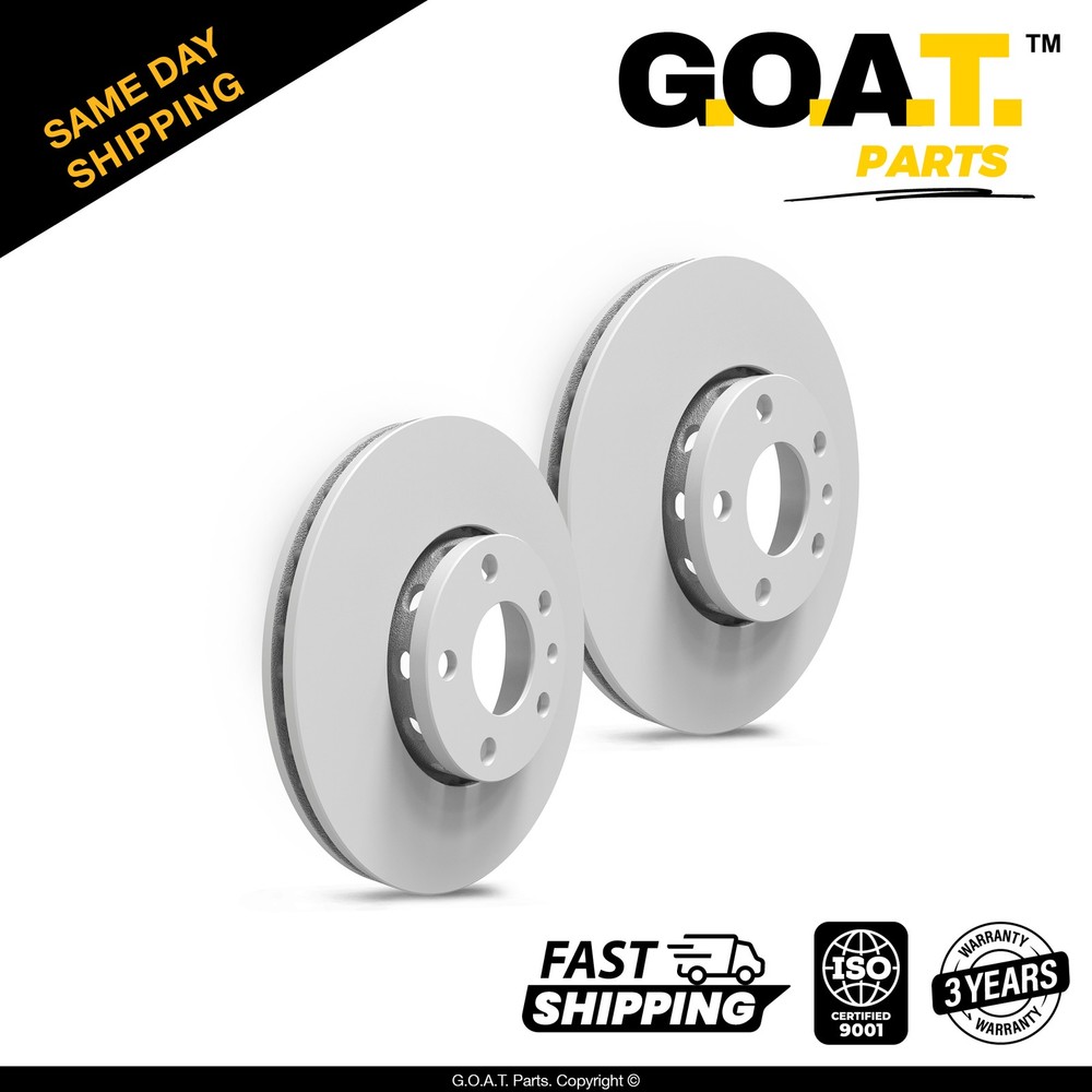 Front Brake Rotors Set for 96-06 Audi A4 98-03 VW Passat 96-06 A4 Quattro