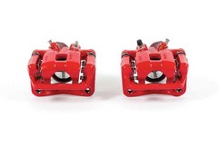 Powerstop S3358 Red Powder Coated Performance Calipers For 08-12 Accord
