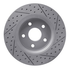 For Jeep Grand Cherokee 2011-2021 Rotor Set Passenger Side | Drilled and Slotted