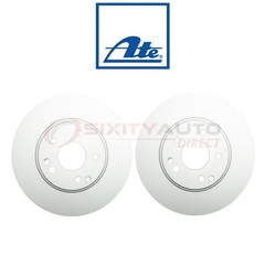 2 pc ATE Front Disc Brake Rotor for 2001-2004 Mercedes-Benz SLK320 – Braking ah