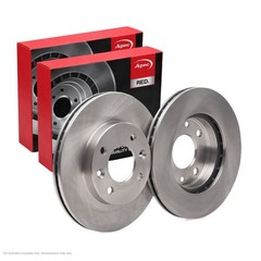 2X APEC Front Brake Discs for RENAULT 21 Savanna 1986-95 238mm Vented DSK199