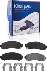 Front & Rear Brake Pads Rotors Wheel Hubs for 2002 2003 2004 2005 Ford Explorer