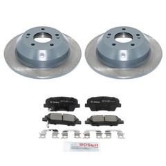 DuraGo Rear Rotors Bosch QuietCast Ceramic Disc Brake Pads Kit For Santa Fe XL
